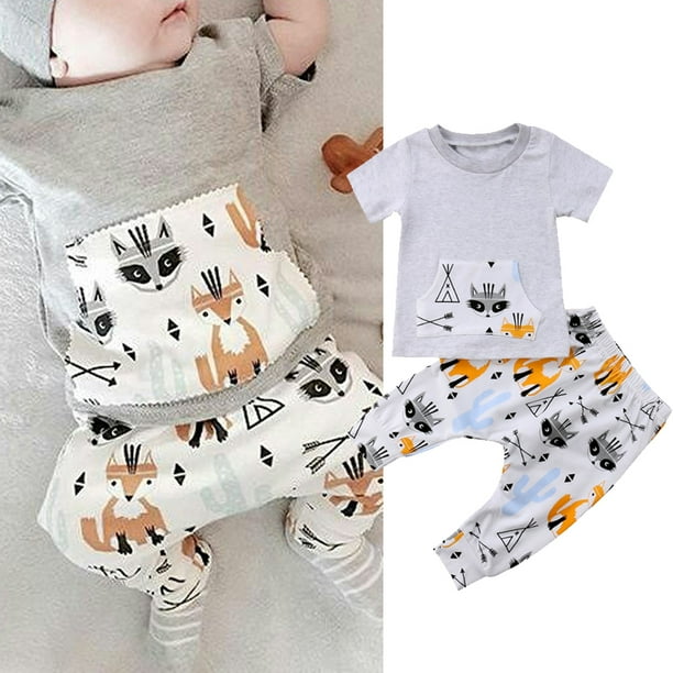 Zero Fox Given Baby T-Shirt Little Baby Cotton T Shirts Cartoon Tops for 6M-2T Baby Zero Fox Given Baby T-Shirt Little Baby Cotton T Shirts Cartoon Tops for 6M-2T Baby